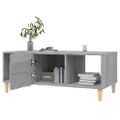 vidaXL Konferenčný stolík sivý sonoma 102x50x40cm kompozitné drevo