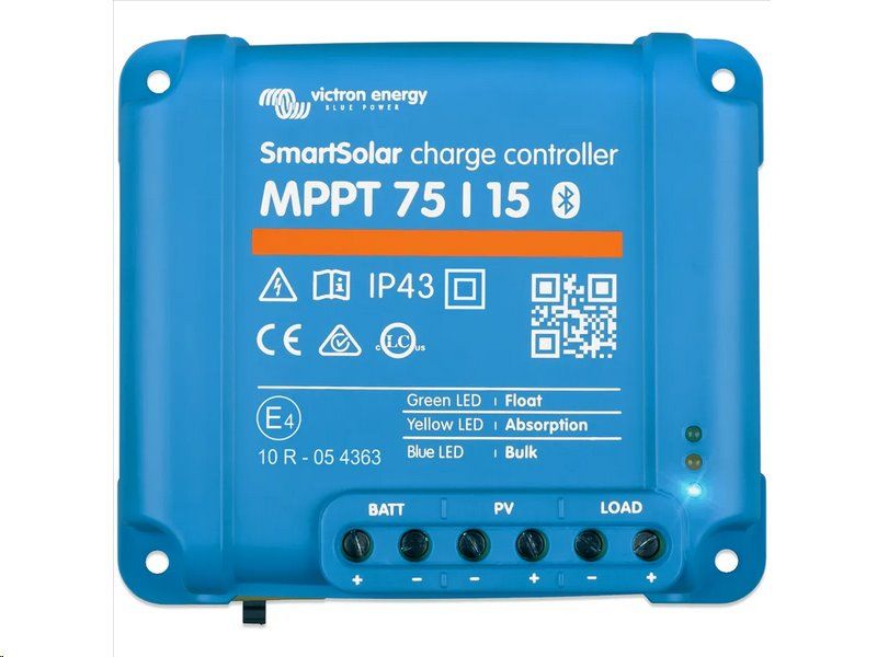 Solárny regulátor MPPT Victron Energy SmartSolar 75V/15A Bluetooth