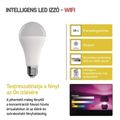 LED žiarovka EMOS ZQW516R GoSmart WIFI A65 / E27 / 14 W (94 W) / 1 400 lm / RGB / stmievateľná