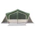 vidaXL Stan chata Zelená 480 x 273 x 205 cm Polyester a oceľ