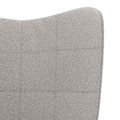 vidaXL kreslo Svetlosivá 62 x 67 x 95,5 cm Sherpa látka