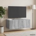 vidaXL Nástenná TV skrinka 78,5 x 41 x 30 cm Sivá sonoma
