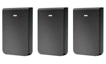 UBNT kryt pre UAP In-Wall HD, čierna farba, 3 kusy