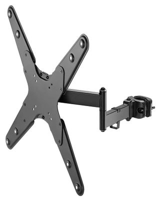 Neomounts FL40-430BL14/Držák displeja/na sloup, tyč 28-50 mm/32-55"/sklonený/3 čepy/VESA 400X400/nosn. 25kg/čierny Držák, VESA, na tyč, pre monitor, úhlopriečka 32"-55", sklon -15°-10°, otáčanie 180°, nosnosť 25kg, čierny