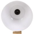 vidaXL Podlahová lampa 25 W biela 45x45x120 cm E27