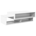 vidaXL Konferenčný stolík Biela 105 x 50 x 32,5 cm Kompozitné drevo