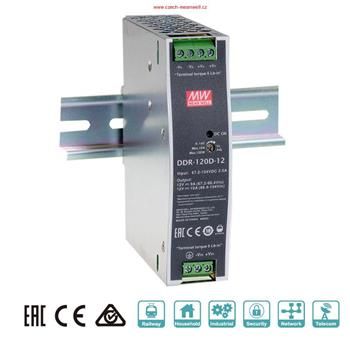 MEAN WELL menič DDR-120C-12, DC/DC, 120W