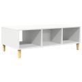vidaXL Konferenčný stolík Biela 102 x 55 x 35 cm Kompozitné drevo