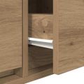 vidaXL TV stolíky 2 ks dub artisan 60x31x25,5 cm spracované drevo
