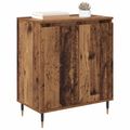 vidaXL Servírovacia skriňa Staré drevo 60 x 35 x 70 cm