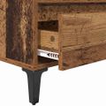 vidaXL TV skrinka so zásuvkou Staré drevo 100 x 34,5 x 44,5 cm
