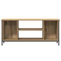 vidaXL TV skrinka 102 x 35 x 45 cm Remeselný dub Kompozitné drevo