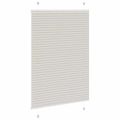 vidaXL plisovaná roleta svetlosivá 100x150 cm šírka látky 99,4 cm