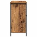 vidaXL Servírovacia skriňa Staré drevo 100 x 35 x 70 cm