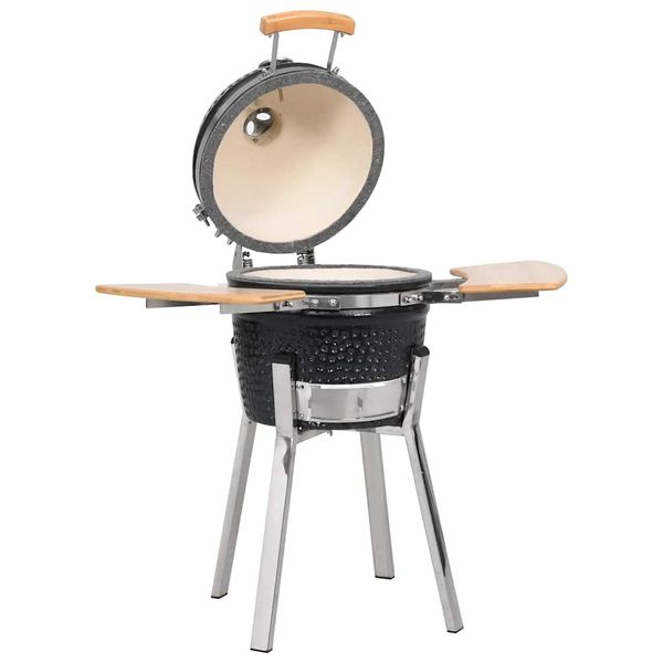 Záhradný keramický gril, údiareň Kamado, 33 cm