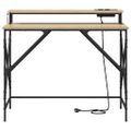vidaXL Stôl Sonoma dub 100 x 50 x 86,5 cm Kompozitné drevo