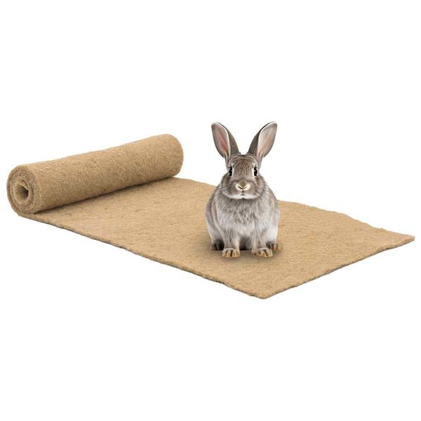 vidaXL Konopná podložka pre hlodavce 0,5x1 m 5 mm