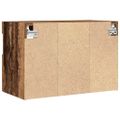 vidaXL TV nástenná skriňa 60 x 30 x 40 cm Staré drevo Kompozitné drevo