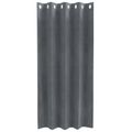 vidaXL Zatemňovacie závesy 2 ks Svetlosivá 140 x 175 cm Zamat