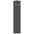 vidaXL Solárne LED svetlo na chodník 2 ks Teplá biela 18 x 18 x 80 cm