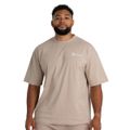 Tričko Oversized Tee Taupe - STRIX