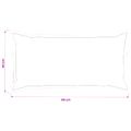 vidaXL Podložka s vankúšom HOUTEN 12 ks Svetlosivá Zamat