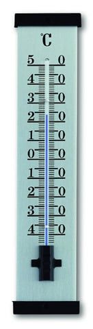 12.2006 TFA Analógový vnútorný/vonkajší teplomer z hliníka