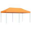 vidaXL Párty stan 292 x 580 x 315 cm Oranžová Oxfordská látka