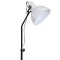 vidaXL Podlahová lampa 25 W biela 30x30x90-150 cm E27