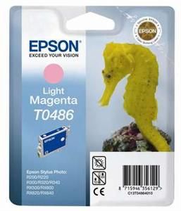 EPSON Ink cartridge Light Magenta RX500/RX600/R300/R200 T0486
