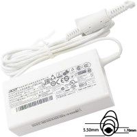 Acer orig. NTB adaptér 65W19V AC 5.5x1.7 mm (bez sieťovej šnúry) biely
