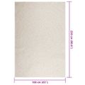 vidaXL Koberec ZIZUR 160x230 cm jutový vzhľad interiér a exteriér