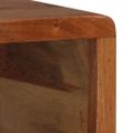 vidaXL Drevený konferenčný stolík, vyrezávaná zásuvka, 100x50x40 cm