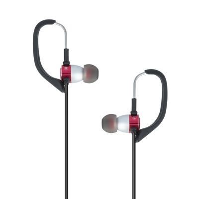 Slúchadlá Forever Sport Music s jack 3,5 mm, červené