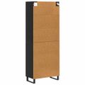 vidaXL Highboard 2 ks Čierny dub 69,5 x 34 x 180 cm