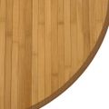 vidaXL Okrúhly koberec prírodný 100 cm bambus