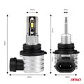 LED žiarovky hlavného svietenia HB4 9006 H-mini Series AMiO-03335