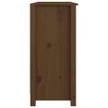 vidaXL Komoda medovo-hnedá 100x35x74 cm masívne borovicové drevo