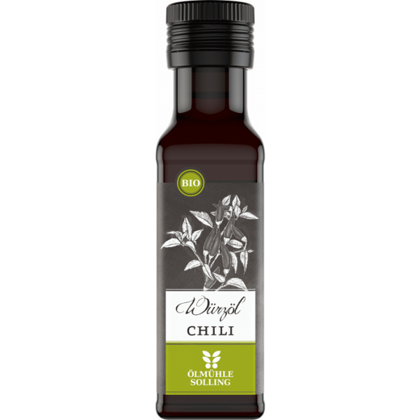 BIO Chilli olej - Ölmühle Solling, 100 ml