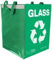 Taška na triedený odpad SORT EASY GLASS EN, 30x30x40cm, 36l SIXTOL