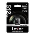 Pamäťová karta Lexar Professional SILVER PLUS SDXC 512 GB