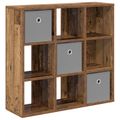 vidaXL Servírovacia skriňa Staré drevo 73,5 x 24 x 69,5 cm