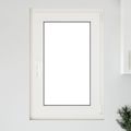 vidaXL Otočné a sklopné okno do suterénu RISOR 60 x 80 cm PVC a sklo