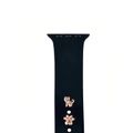 Pin Charms set for watch straps cat  rose gold