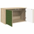vidaXL Nástenný TV kabinet GELEEN 69 x 33 x 40 cm Dub sonoma