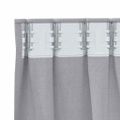 vidaXL Záclony na zatemnenie s krúžkami 2 ks Metalická šedá Polyester