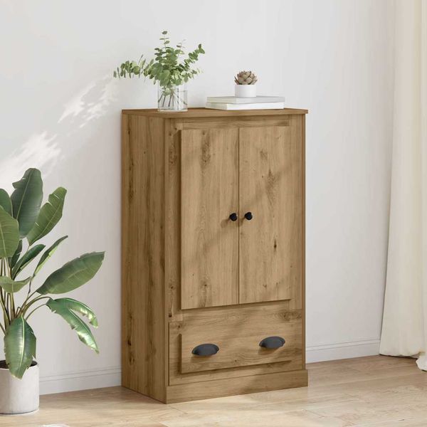 vidaXL Highboard Remeselný dub 60 x 35,5 x 103,5 cm Kompozitné drevo