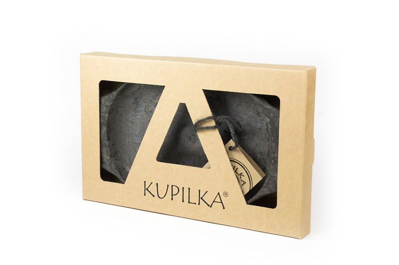 30440174B Kupilka 44 Plate Black - čierny tanier, v balení