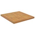 vidaXL Štvorcová stolová doska 40x40x2,5 cm teakový masív