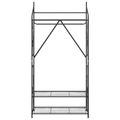 vidaXL Otvorená skriňa Jednofarebný 78 x 36 x 158 cm
